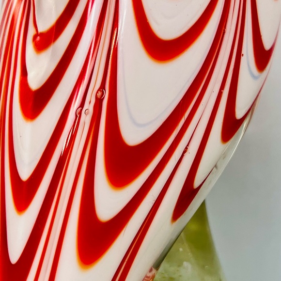 Murano 13” Glass Pulled Feather Design Cockatoo - Picture 4 of 14